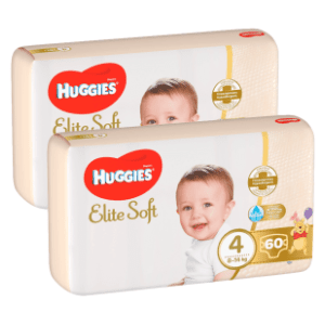 HUGGIES pelene Extra care JR 4 2x60kom slide slika