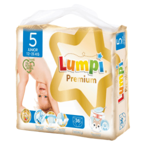 LUMPI pelene premium 5 junior 36kom slide slika