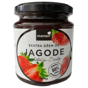 Džem MANARI od jagode 375g slide slika