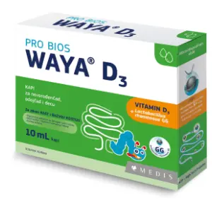 MEDIS Waya D3 probiotične kapi 10ml slide slika