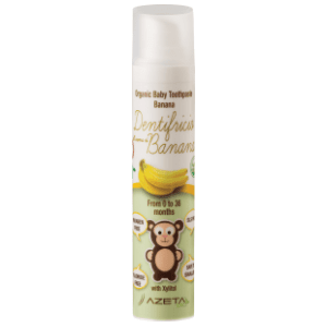 Organska pasta AZETA BIO banana 0-3g 50ml slide slika