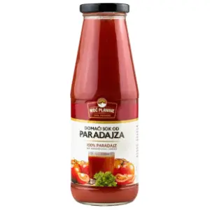 Paradajz sok MOĆ PLANINE domaći blagi 720ml slide slika