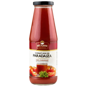 Paradajz sok MOĆ PLANINE domaći ljuti 720ml slide slika