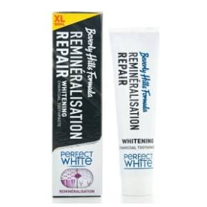 Pasta za zube BEVERLY HILLS FORMULA Perfect white black 100ml slide slika