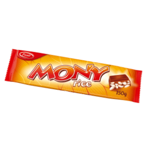 Čokolada PIONIR Mony Riža 150g slide slika