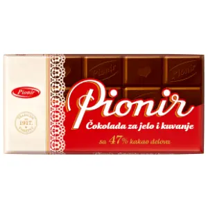 Čokolada PIONIR za kuvanje 100g slide slika