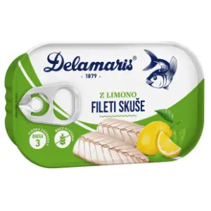 DELAMARIS fileti skuše sa limunom 125g slide slika