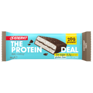 ENERVIT protein bar coconut 55g slide slika