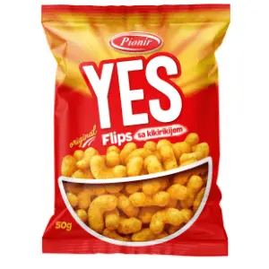 Flips PIONIR Yes sa kikirikijem 50g slide slika