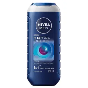 Gel za tuširanje NIVEA Men total relax 3in1 250ml slide slika