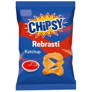 MARBO Chipsy rebrasti ketchup 60g slide slika