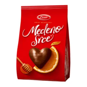 Medenjaci PIONIR Medeno srce pomorandža 150g slide slika