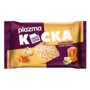 Napolitanka PLAZMA kocka slana karamela i kokice 67,5g slide slika