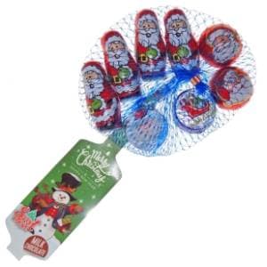 Novogodišnja mreža SWEET CHOICE čokoladne figure 70g slide slika