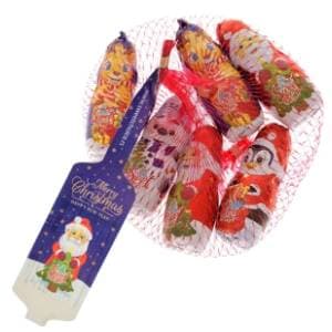 Novogodišnja mreža SWEET CHOICE čokoladne figure 60g slide slika