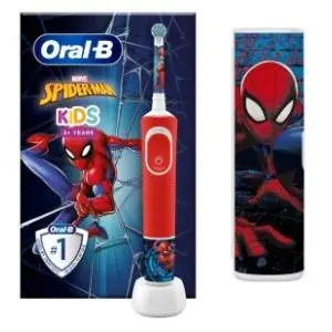 ORAL B Spiderman električna četkica za zube + putna torba slide slika