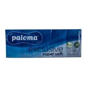 Papirne maramice PALOMA exclusive 4sloja 10kom slide slika
