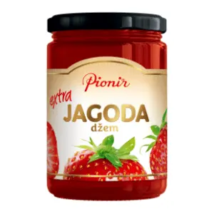 PIONIR Extra džem jagoda 360g slide slika