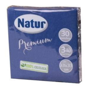 Salvete NATUR Premium plave 3sloja 30kom slide slika
