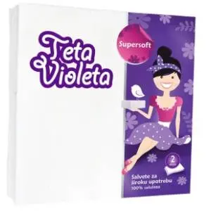Salvete VIOLETA Super soft 2sloja 25kom slide slika