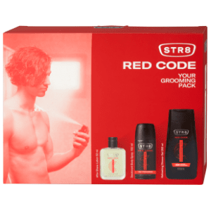 STR8 set Red Code (after shave, dezodorans i gel za tuširanje) slide slika