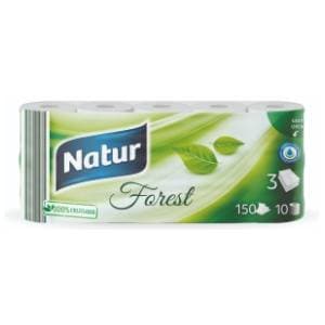 Toalet papir NATUR forest 3sloja 10kom slide slika