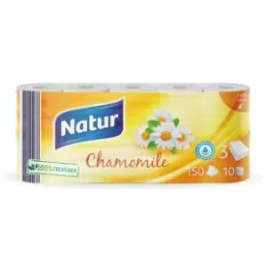 Toalet papir NATUR kamilica 3sloja 10kom slide slika