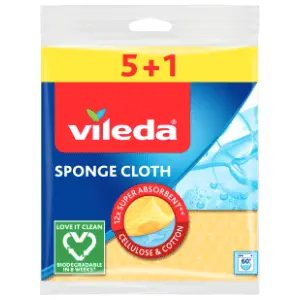 VILEDA sunđerasta krpa 5+1 gratis slide slika