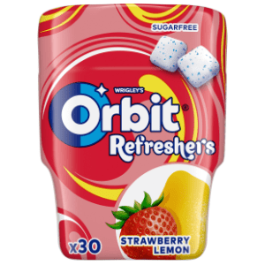 Žvake ORBIT jagoda limun 30kom slide slika