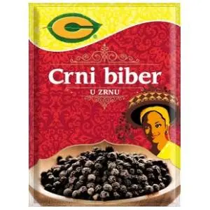 Biber C crni u zrnu 20g slide slika