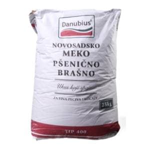 Brašno DANUBIUS novosadsko meko T-400 25kg slide slika