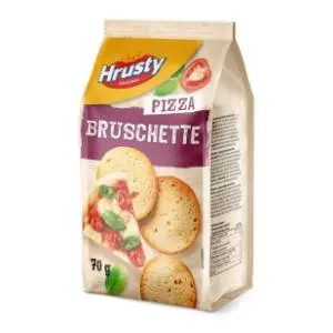 Brusketi HRUSTY pizza 70g slide slika