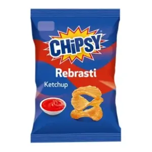 Čips CHIPSY rebrasti ketchup 95g slide slika