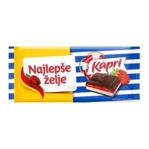 Čokolada NAJLEPŠE ŽELJE Kapri 190g slide slika