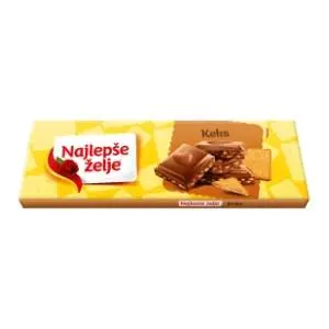 Čokolada ŠTARK Najlepše želje Keks 250g slide slika