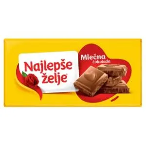 Čokolada ŠTARK Najlepše želje mlečna 200g slide slika