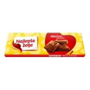 Čokolada ŠTARK Najlepše želje mlečna 250g slide slika