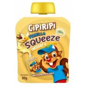 Desert CIPIRIPI Vanilla Squeeze 80g slide slika