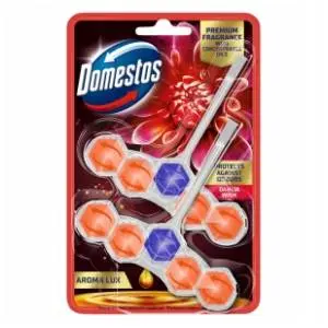DOMESTOS WC osveživač lux dahlia 2x50g slide slika