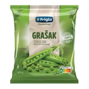 FRIGLO smrznuti mladi grašak 400g slide slika