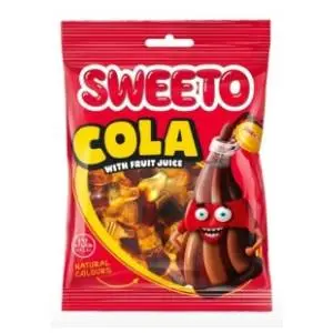 Gumene bombone SWEETO cola 80g slide slika
