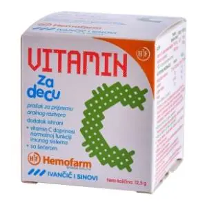 HEMOFARM Vitamin C za decu 25kom slide slika