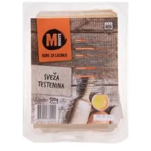 MINUTE kore za lazanje 500g slide slika