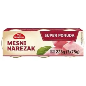 Narezak NEOPLANTA mesni 3X75g slide slika