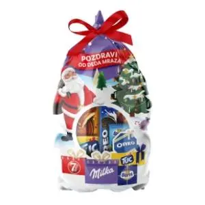 Novogodišnji paketić MILKA Xmas kesa 841,5g slide slika