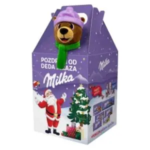 Novogodišnji paketić MILKA Xmas lutkica 978,5g slide slika