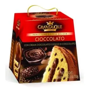 Panetone GRANDUCALE biskvit sa čokoladom 750g slide slika