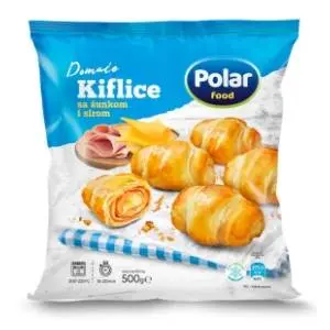 POLAR Kiflice šunka sir 500g slide slika