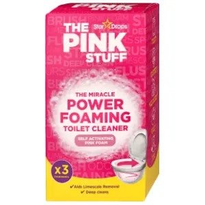 THE PINK STUFF Power foaming pena za čišćenje kupatila 3x100g slide slika