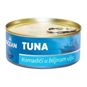 Tunjevina OCEAN komadići 160g slide slika